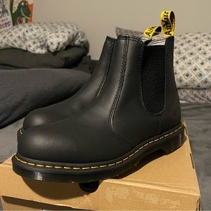 Women’s Dr. Martens AirWair Chelsea Steel Toe Boots